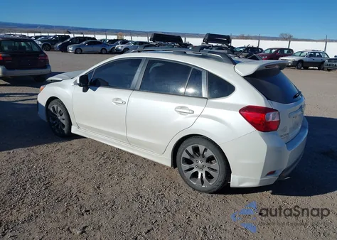 2013 Subaru Impreza 2.0I Sport Premium z USA, uszkodzony, nr VIN JF1GPAL65D2216829